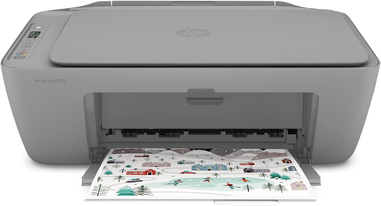 White Wireless Bluetooth Color Inkjet All-in-One Printer L112581