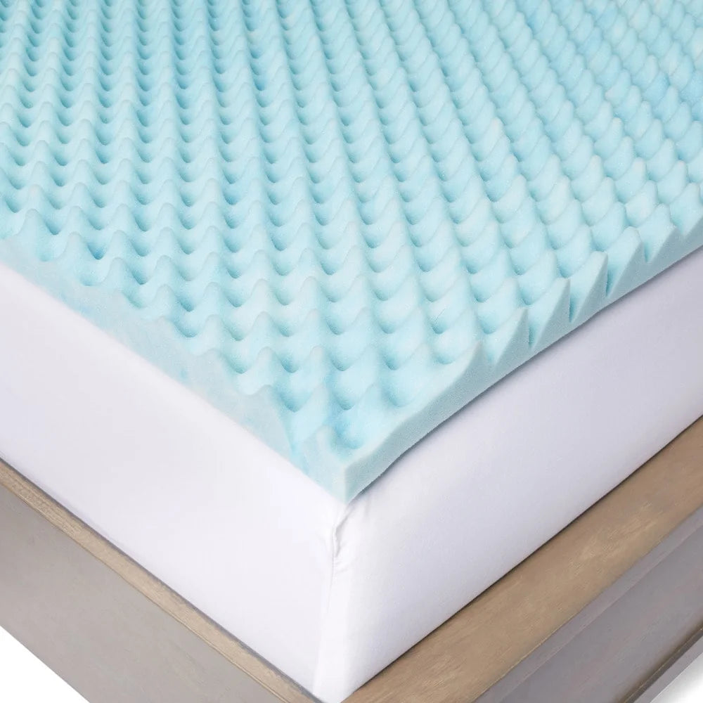 Gel Memory Foam Mattress Topper Queen P959201