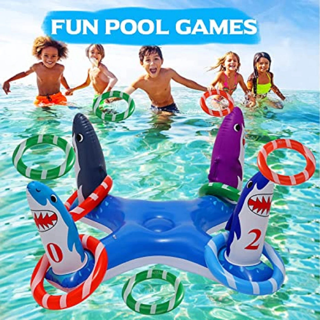 Inflatable Dolphin Ring Water Toy S9731