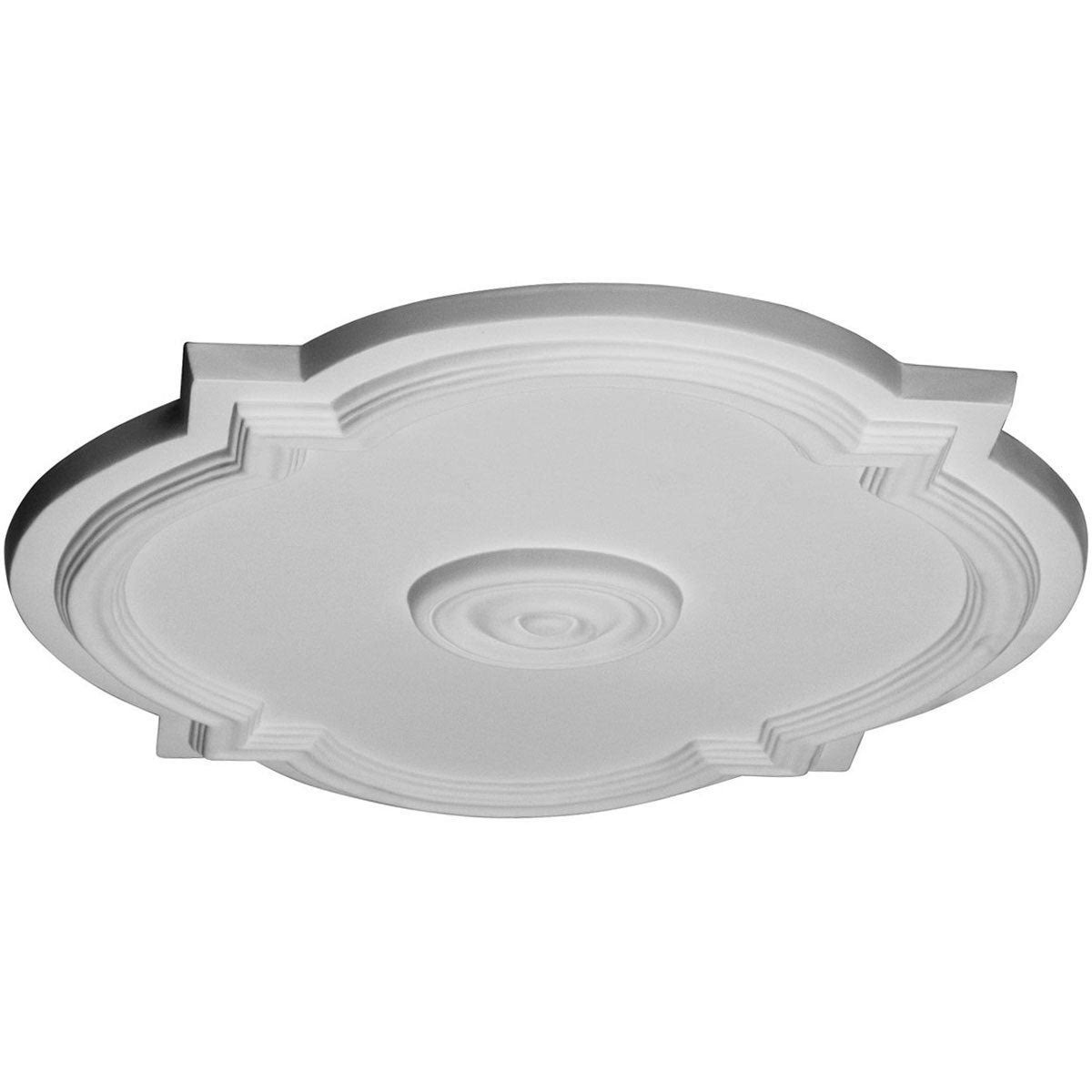 21 1/4 inchw x 17 3/8 inchh x 1 inchp Ceiling Medallion S1898