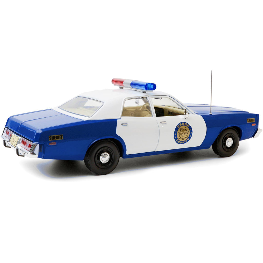 Blue and White 1/18 Diecast Model Car J55968