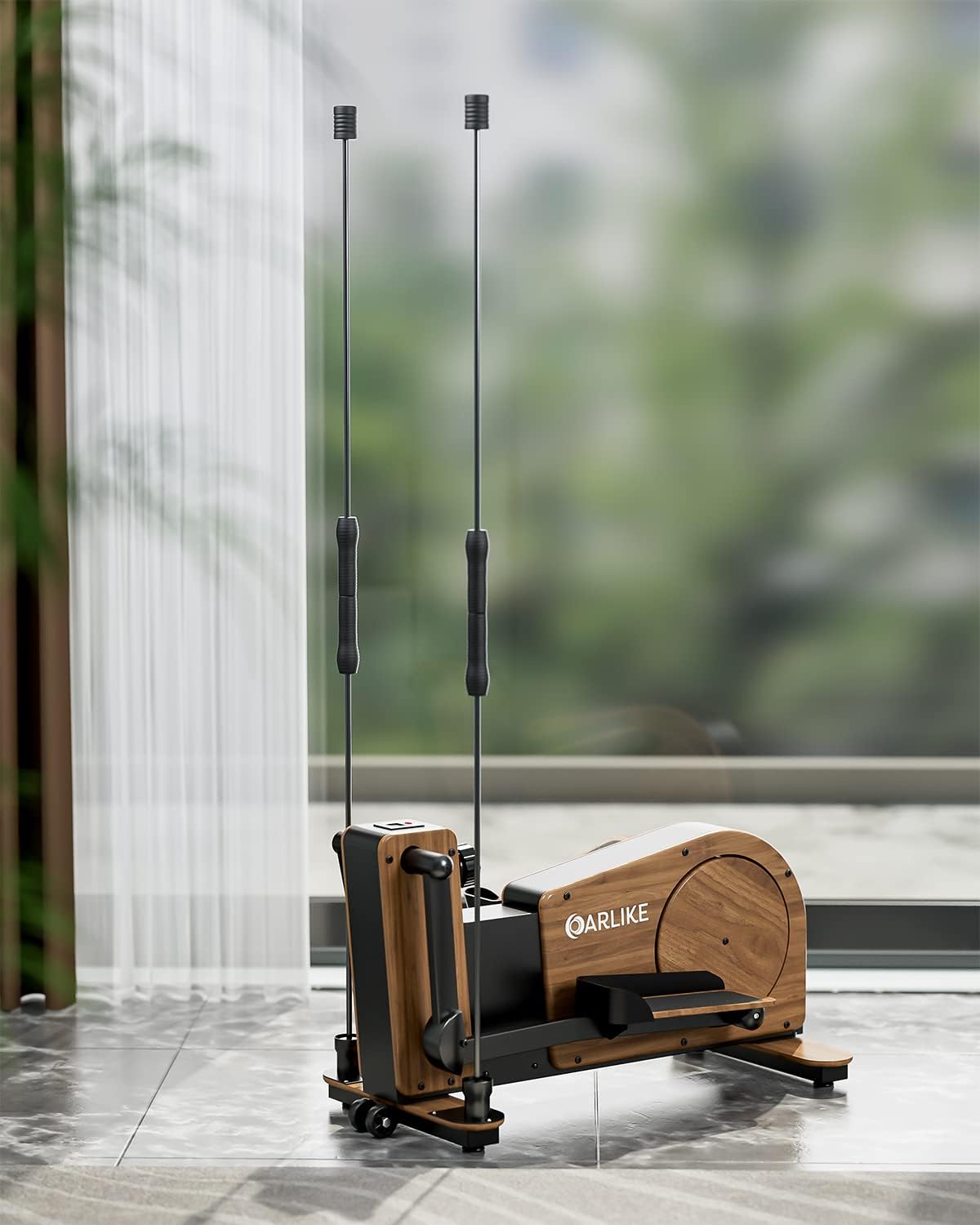 Elliptical Exercise Machine with Adjustable Magnetic Resistance and Digital Monitor Z12971