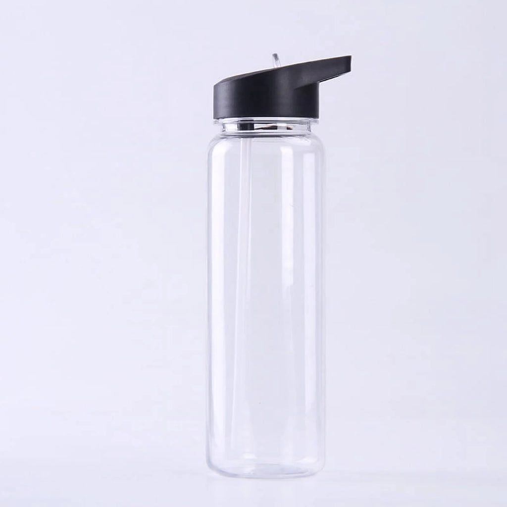2 Pack Clear 27 oz Plastic Sports Bottle A52298