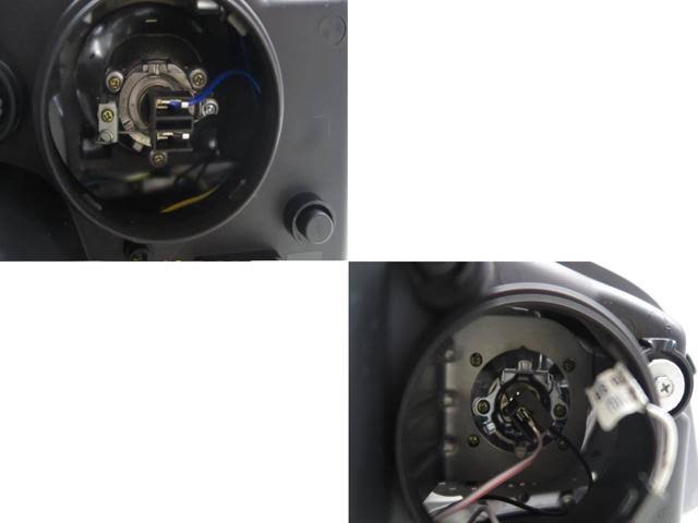 X5 E70 Pre-Facelift SUV LED 3D U-Bar Halogen Headlight Black T6321