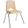 16x22 Stack Chair Chrome Legs Z306