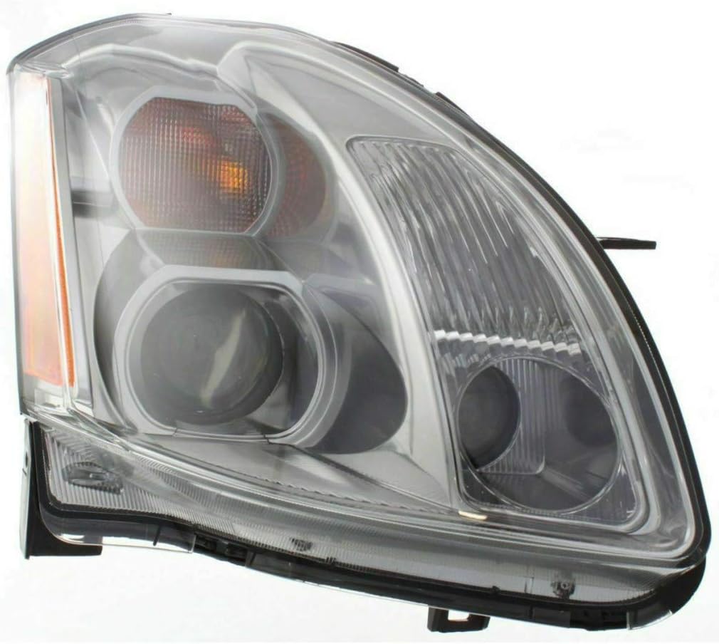 Headlight Assembly for Nissan Maxima 2004 2005 2006 Passenger Side Halogen U4923