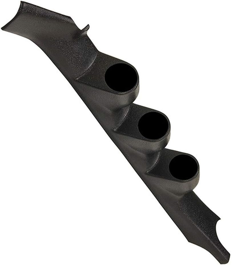 Black Triple Pillar Gauge Pod ABS Plastic Pack of 2 P28948