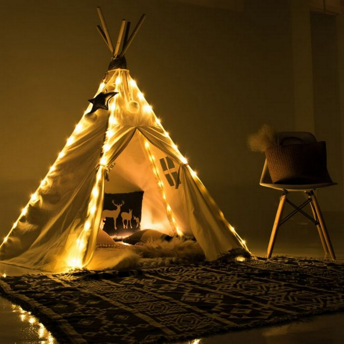 Teepee Tent for Children with Carry Case C437107