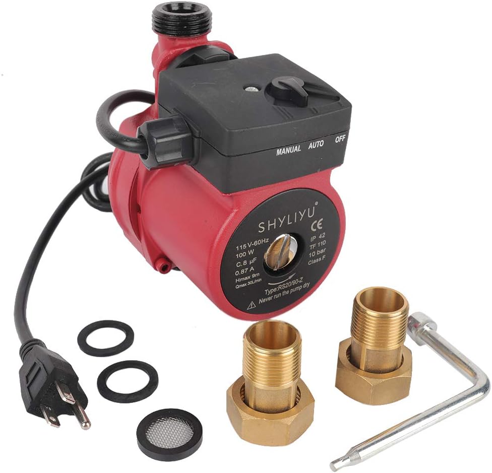 Water Pressure Booster Pump 115V 1 inch Outlet Cast Iron S68988