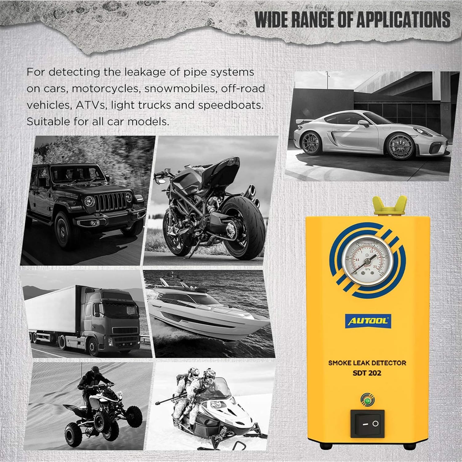 Automotive Leak Detector Tool for Cars H723227