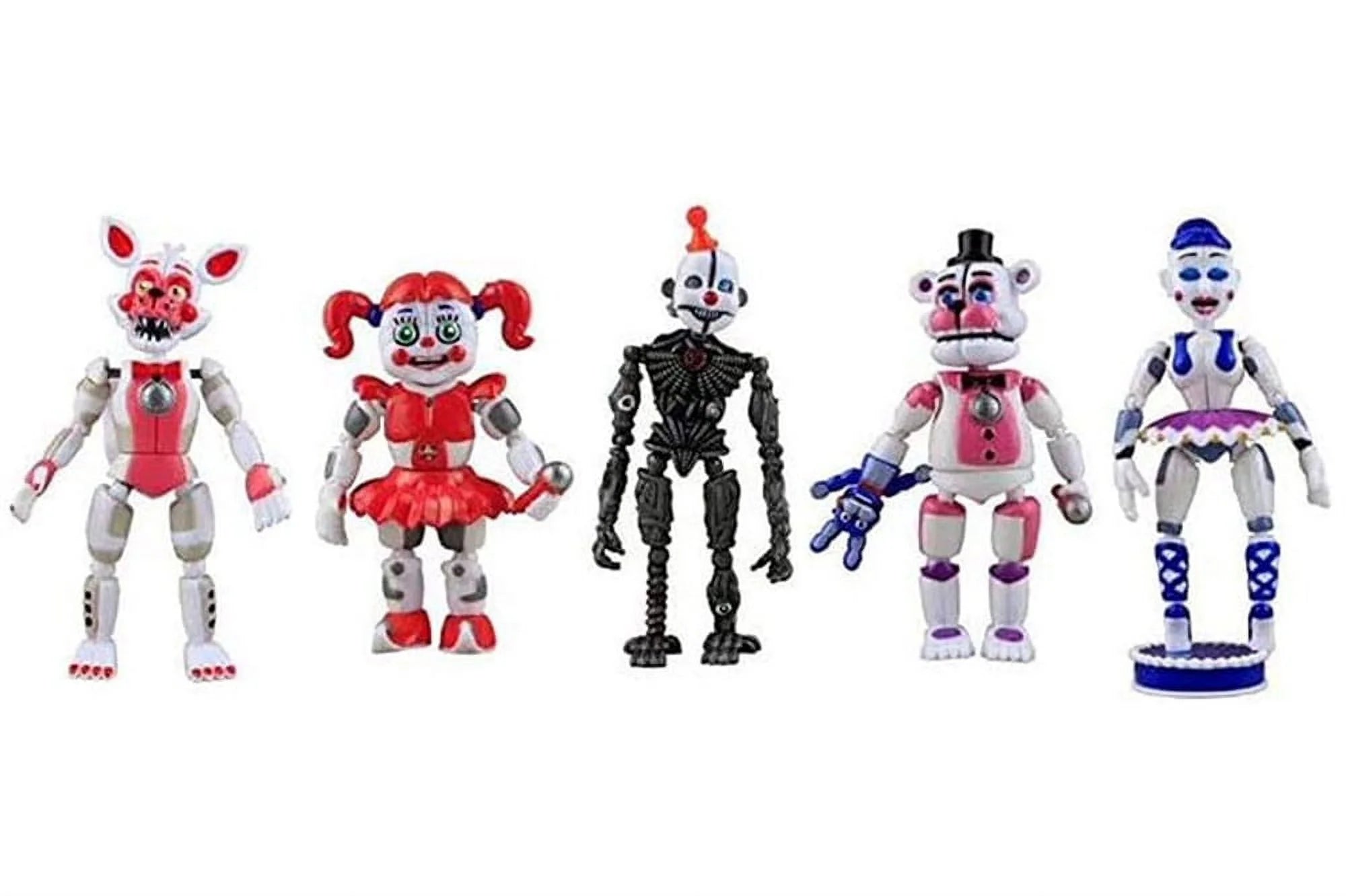 5pcs Five Nights at Freddy's Sister Location Action Figures N9337