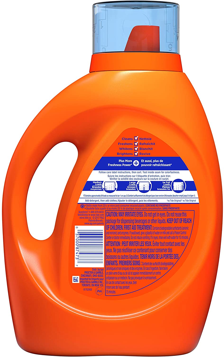 92 oz Liquid Laundry Detergent (Pack of 3) K184