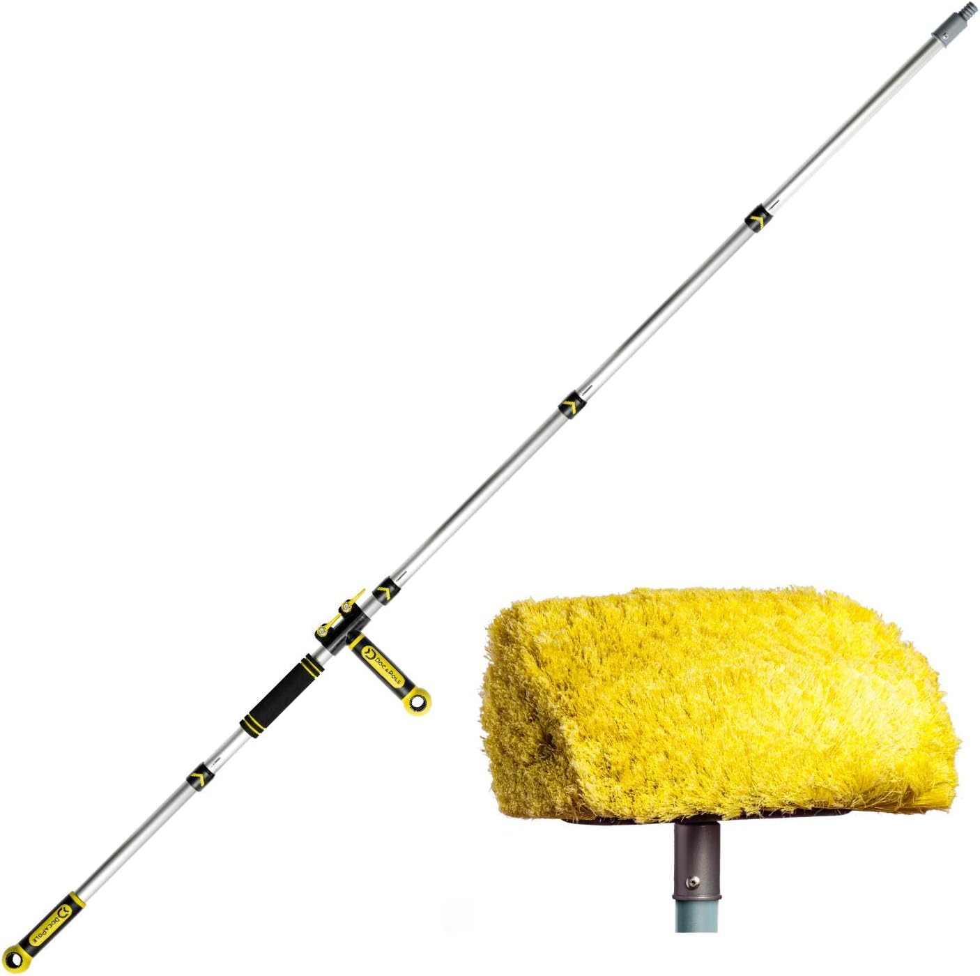 6-24 Foot Soft Bristle Car Wash Brush and Extension Pole T247