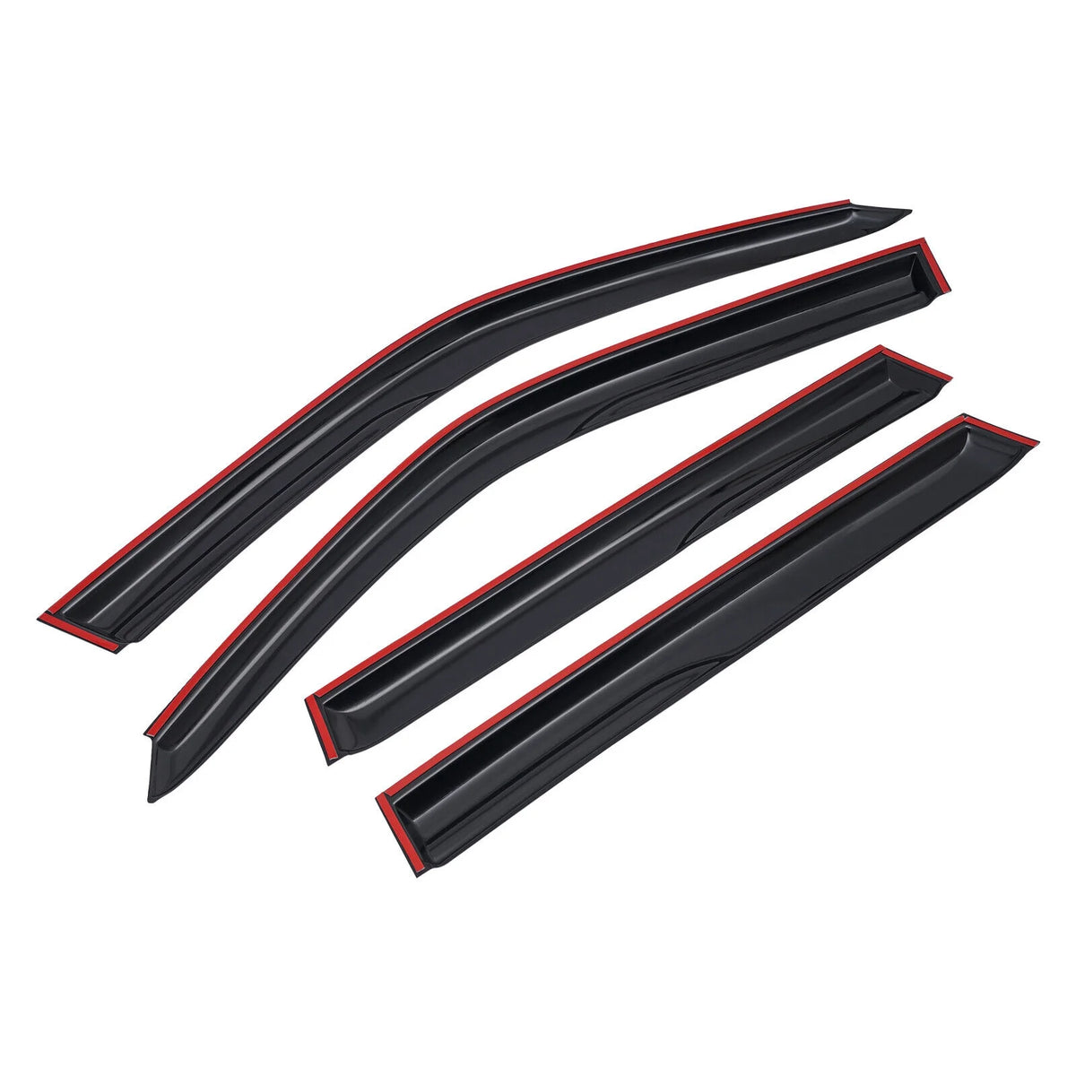 4x Window Guards Rain Guards Sunshade E4469