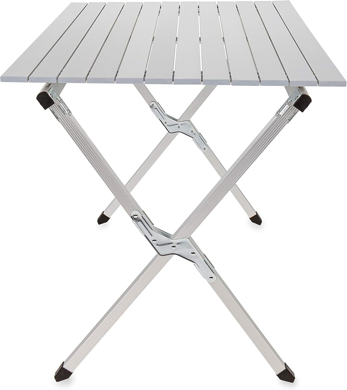 Aluminum Roll-Up Campsite Table with Carrying Bag Q867856