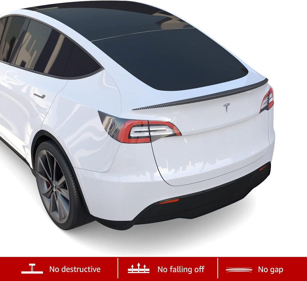 Matte Carbon Fiber Trunk Wing Spoiler F4333
