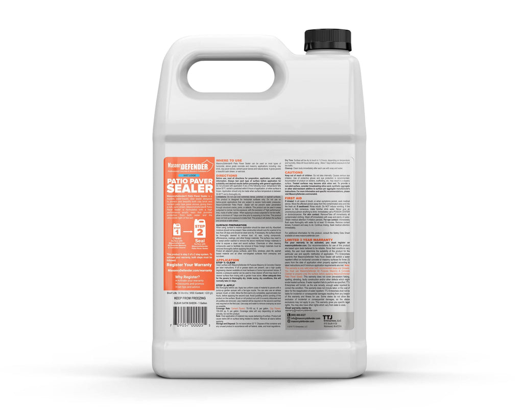 1 Gal Clear Water-Based Paver Sealer Q15776