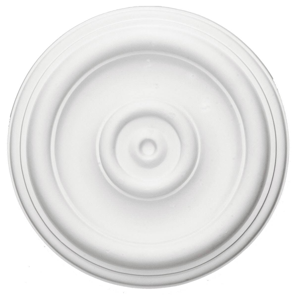 12x22OD x 1x22P Hand-Painted Brushed Mahogany Ceiling Medallion V3502