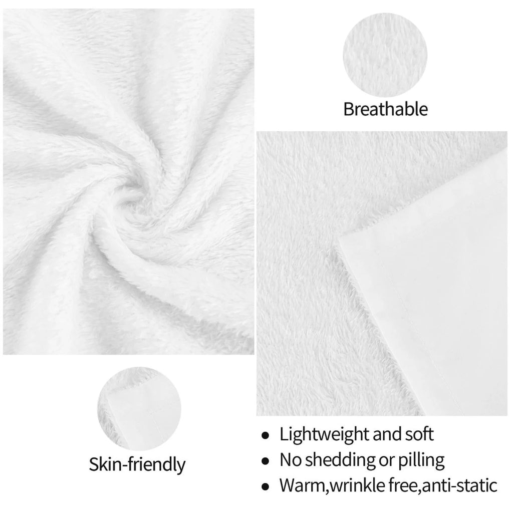 50" x 40" Plush Throw Blanket W688164