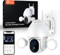 2K 3MP Security WiFi Floodlight Camera with Motion Tracking Night Vision IP66 Waterproof N587426