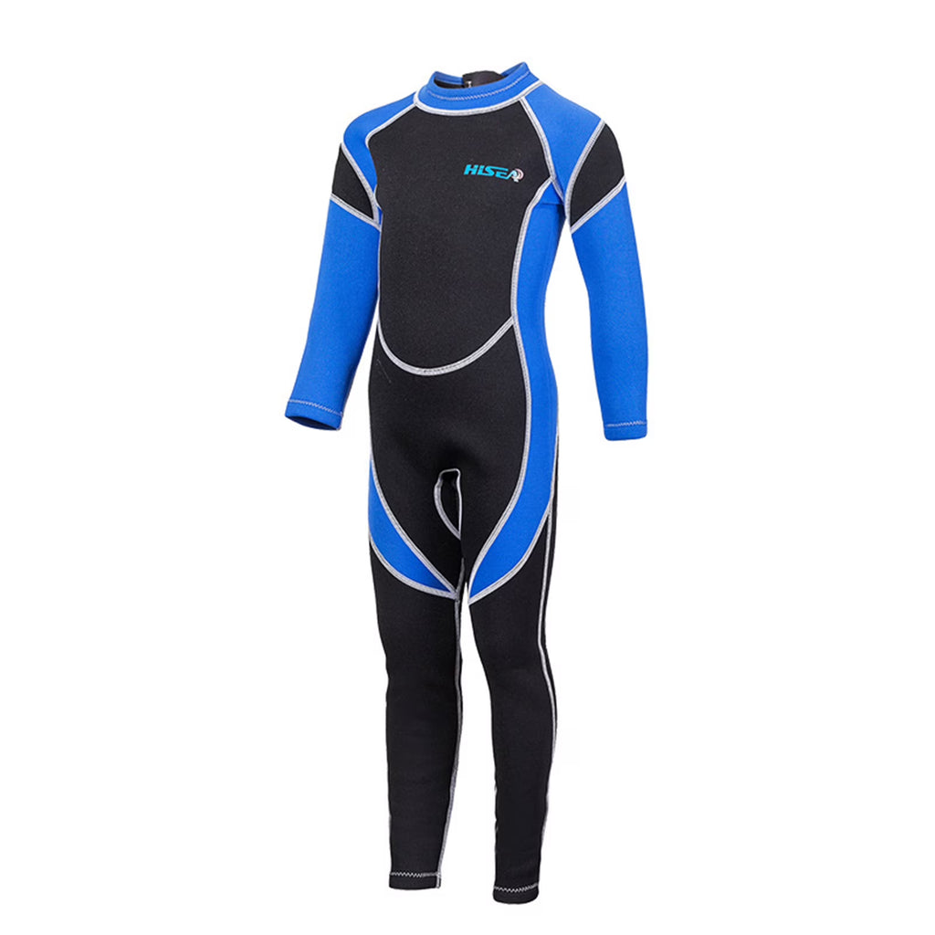 Zippered Long Sleeve One Piece Children Surf Suit N15285