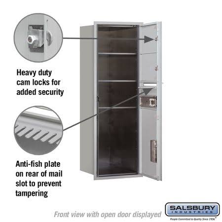 4C Horizontal Mailbox, Aluminum O794005