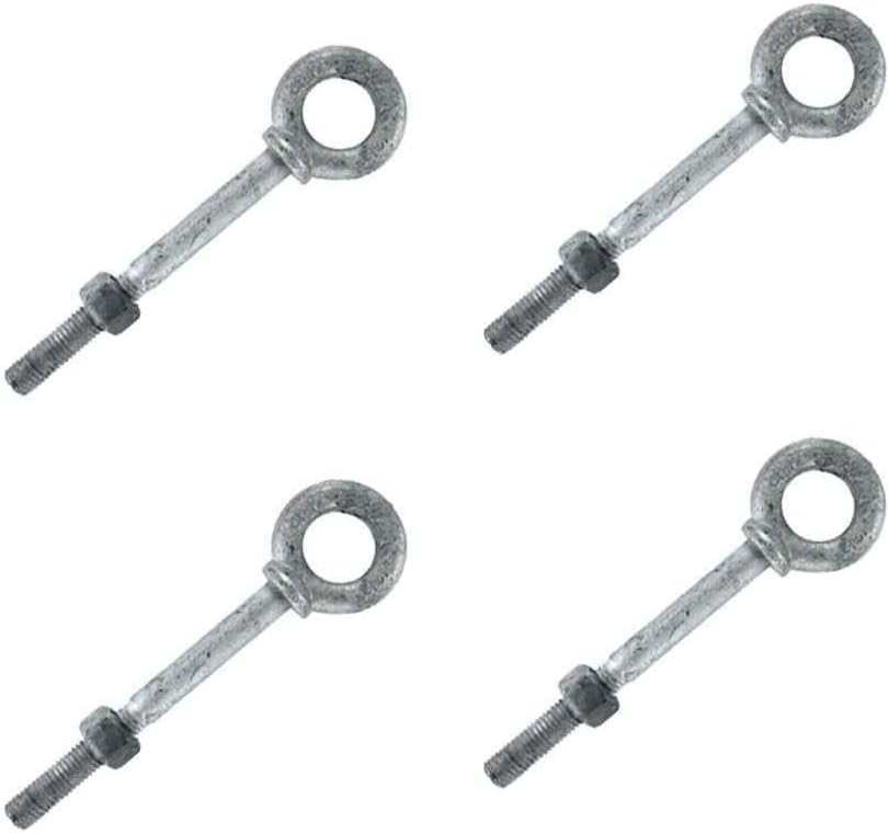 3/4" x 4-1/2" Galvanized Shoulder Eye Bolt Pack of 2 F93486