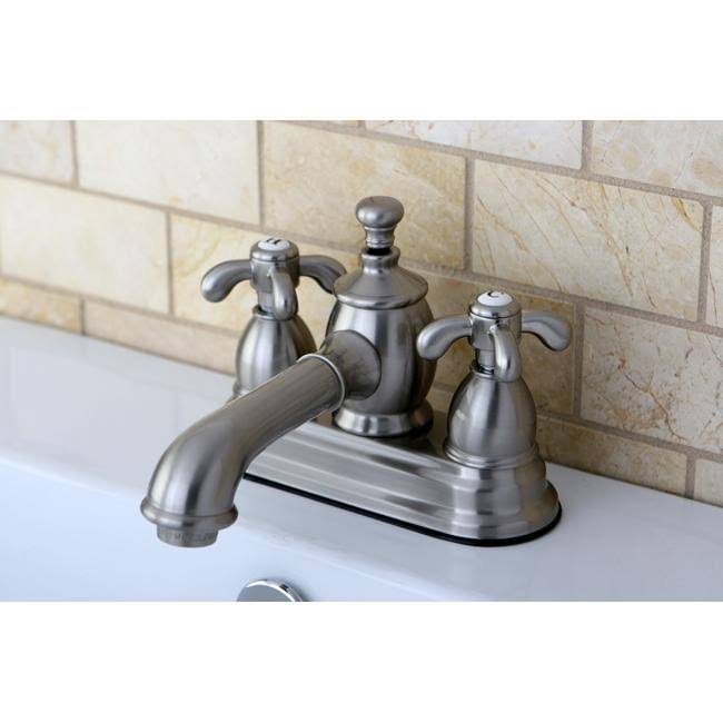 4 in. French Country Centerset Lavatory Faucet with Polished Chrome A58394