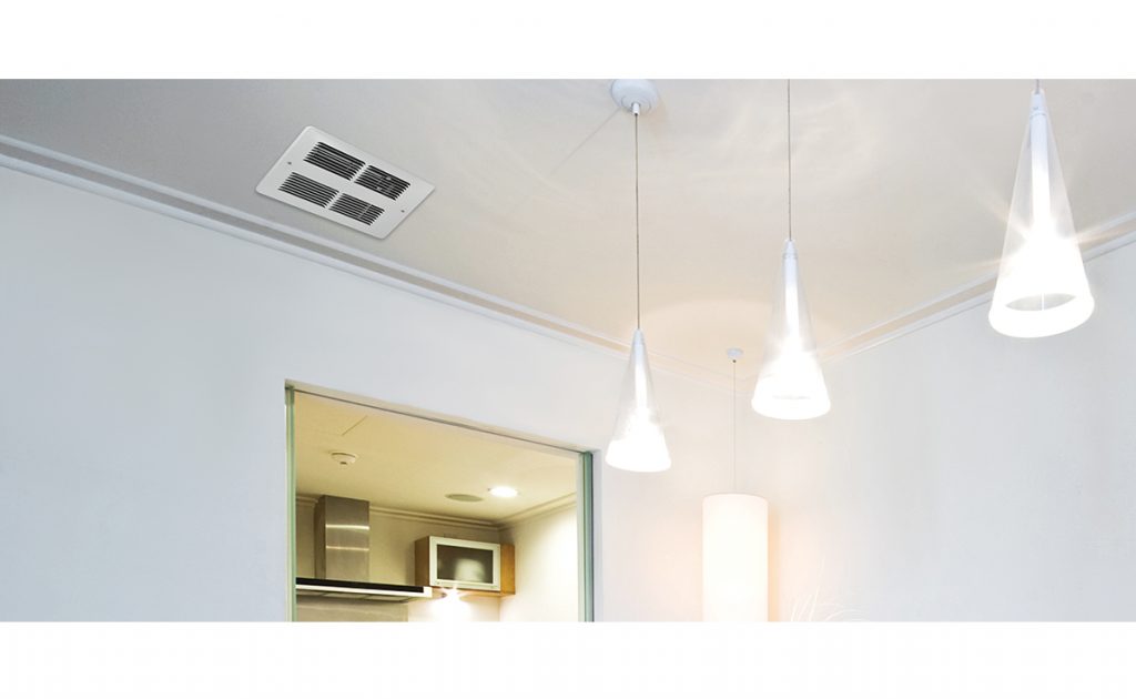 White Electric Ceiling Heater J418