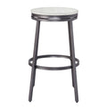 Gray Metal Bar Stool Z88335