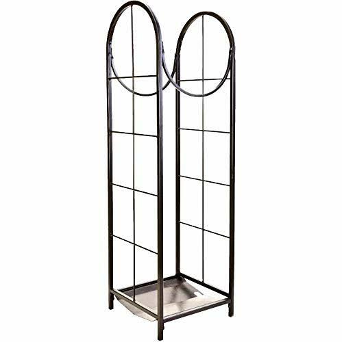Black Vertical Log Storage Rack K198