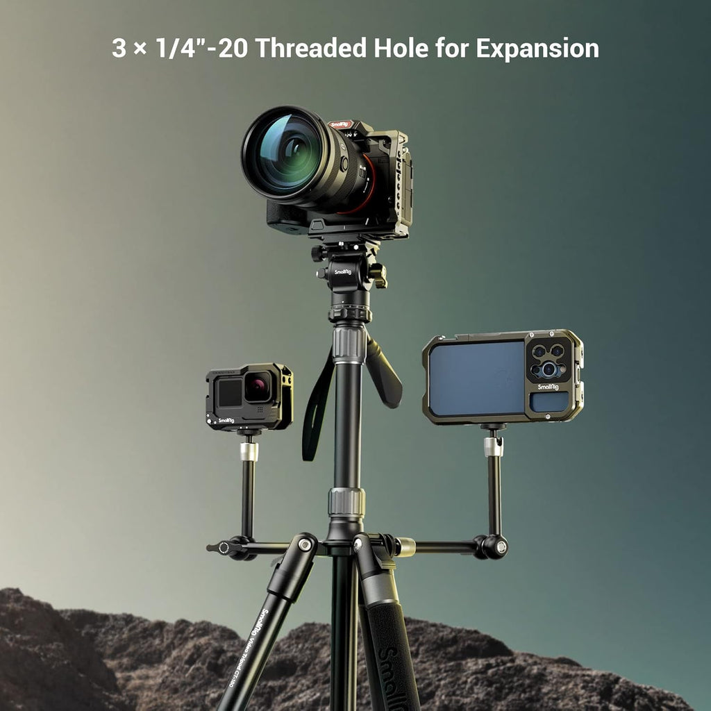71" Aluminum Video Tripod with Fluid Head R627