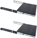 250mm 1U Heavy Duty Steel Sliding Shelf 2 Pack K41605