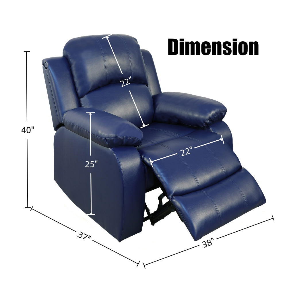 Faux Leather Recliner Chair X6741