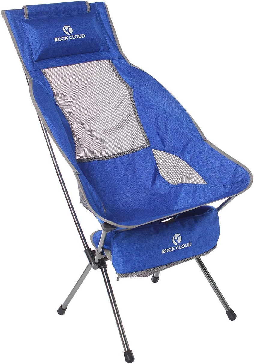 Blue Ultralight Folding Camping Chair U637120