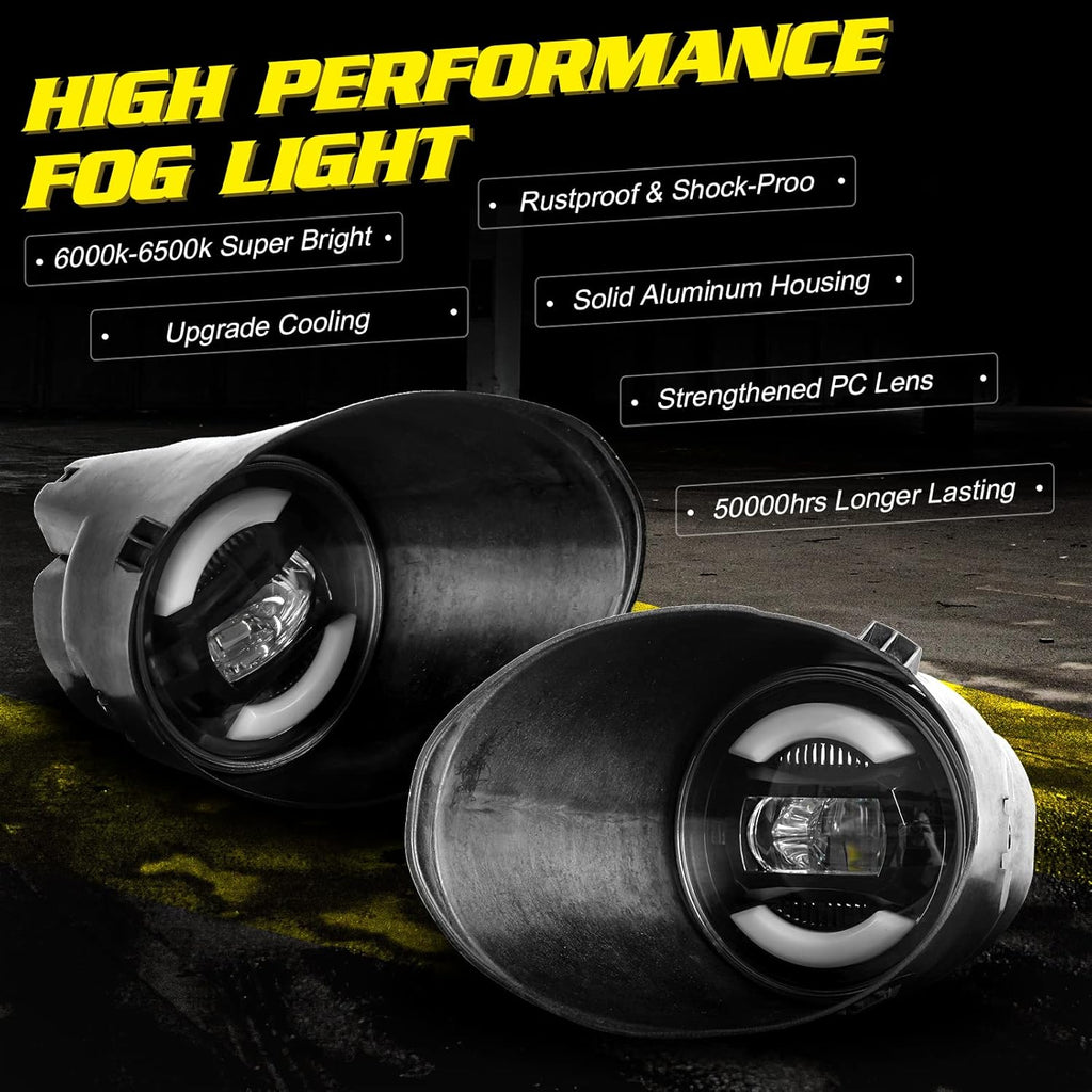 LED Fog Lights Assembly Kit F35668