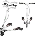 Foldable 3 Wheel Wiggle Scooter with Adjustable Height Handle, Pack of 2 N68096
