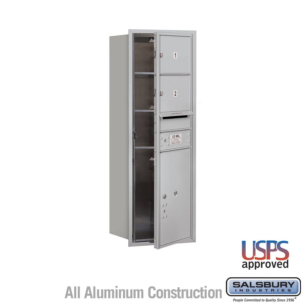 4C Horizontal Mailbox, Aluminum O794005