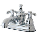 4 in. French Country Centerset Lavatory Faucet with Polished Chrome A58394