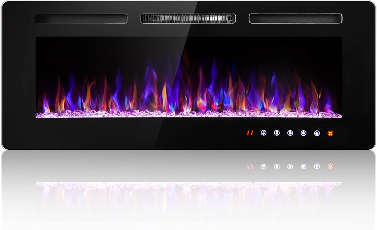 36 Inch Electric Fireplace Insert with Remote Control K3266