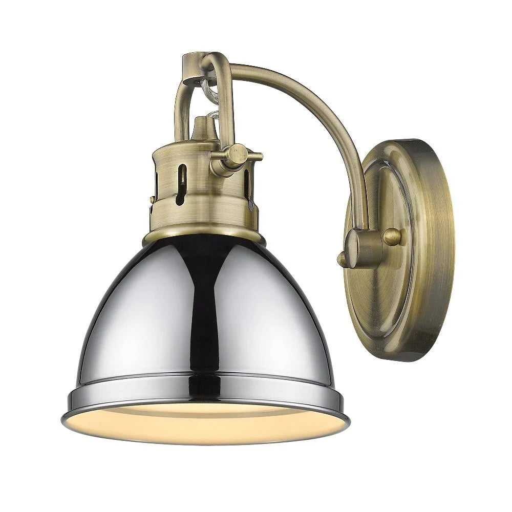 Chrome/Black 1 Light Bath Vanity L429