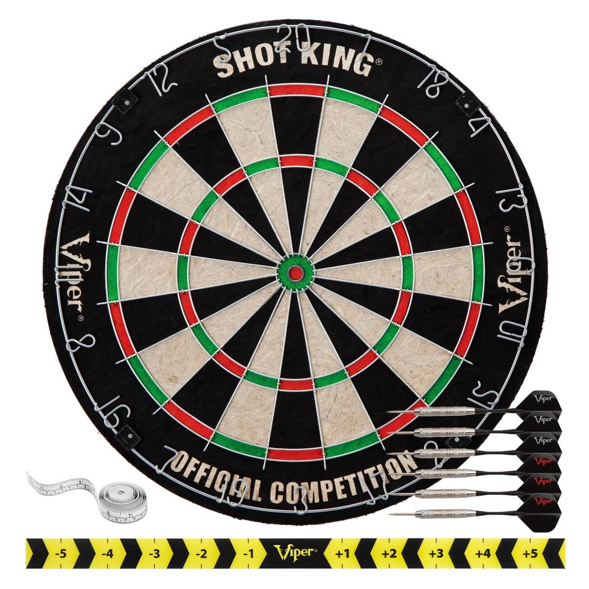 Oak Sisal Fiber Dartboard and Cabinet Bundle T885610