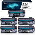 (5 Pack, Black) Compatible Toner Cartridge 80A S687