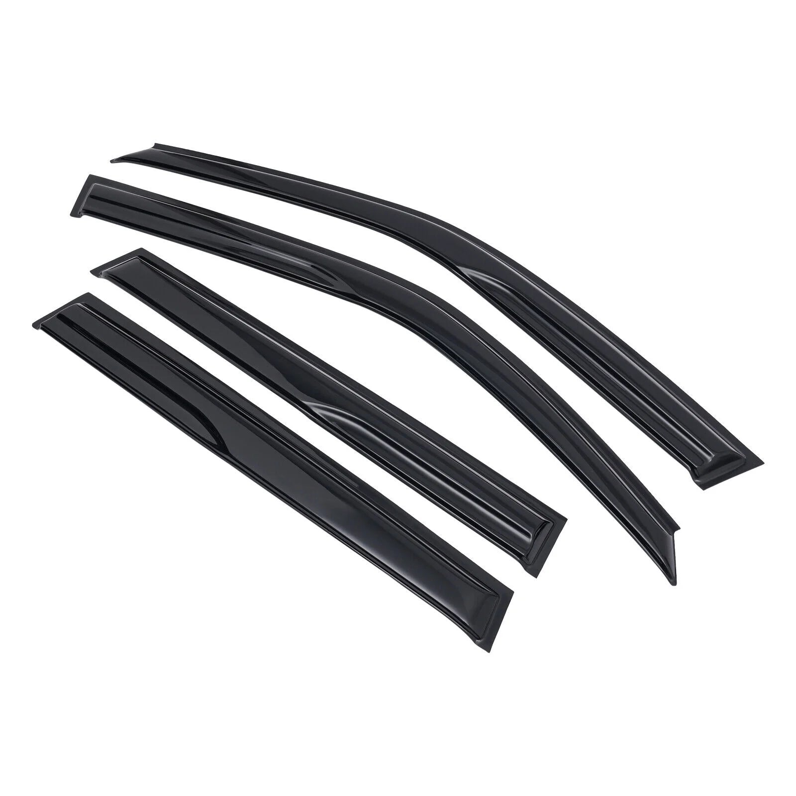 4x Window Guards Rain Guards Sunshade E4469