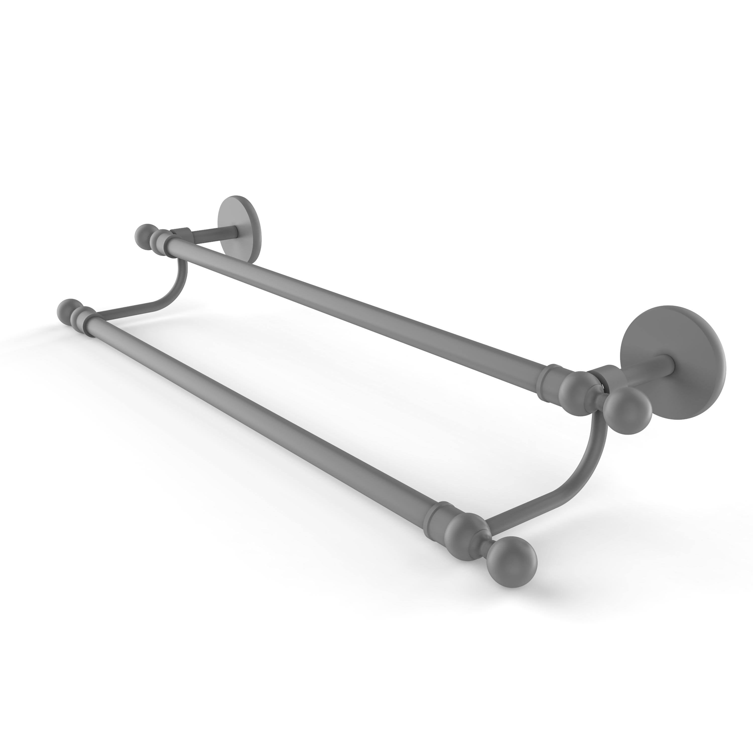 18 inch Double Towel Bar Satin Nickel Y993