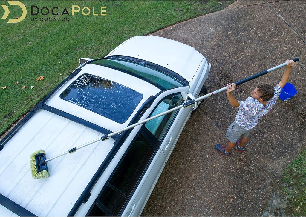 6-24 Foot Soft Bristle Car Wash Brush and Extension Pole T247