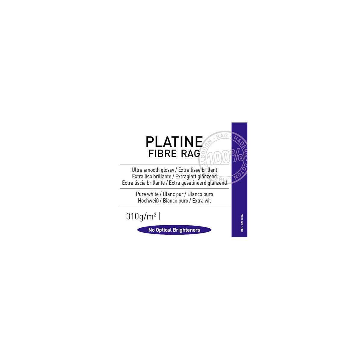 Platine Fibre Rag Inkjet Paper 310gsm 36 in. x 50 ft. Roll L7082
