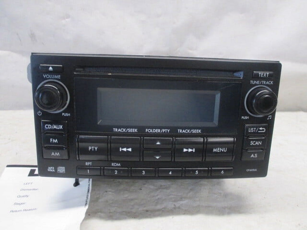 Pre-Owned Subaru Forester AM FM Radio Receiver OEM L521318