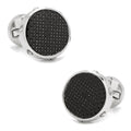 Carbon Fiber Stainless Steel Cufflinks X460142