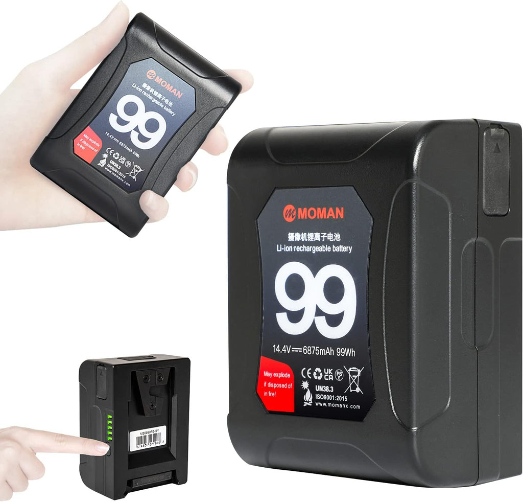 V Mount Battery 99Wh 15A Draw with Dual D-Tap & USB Outputs E1941